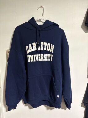 2000’s Russell Carlton university hoodie navy
